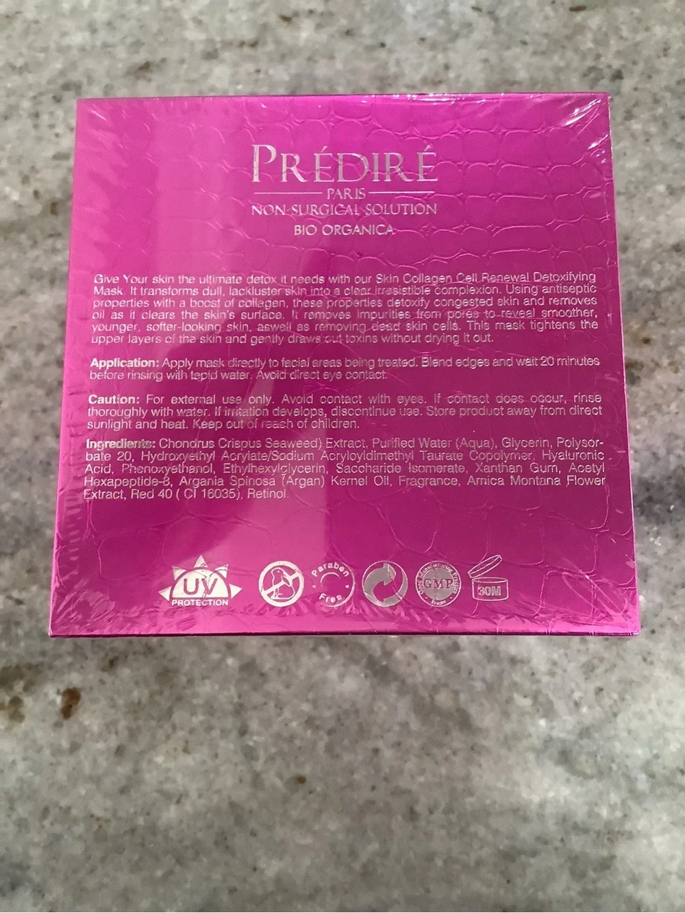 Skin Collagen Renewal Detoxifying Mask - Pink